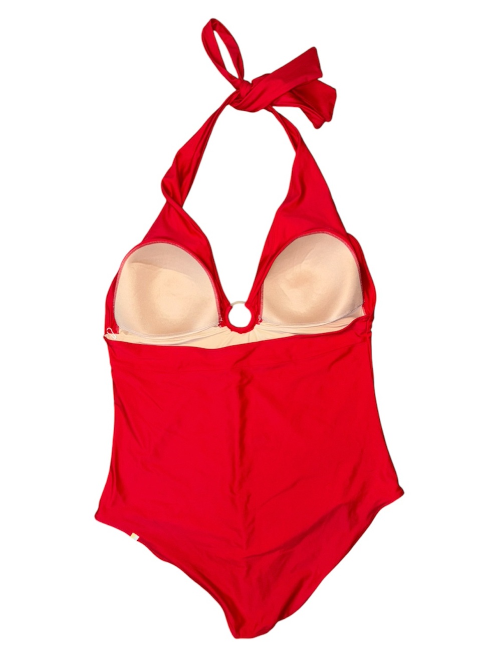 Summersalt The O-Ring Halter One Piece Swimsuit Red Size 18 NWOT - Picture 3 of 7